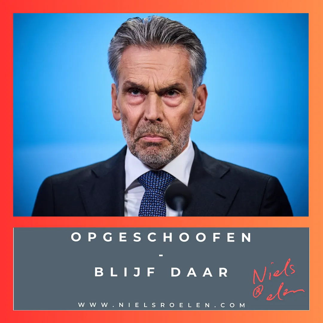 Niels Roelen blijf daar